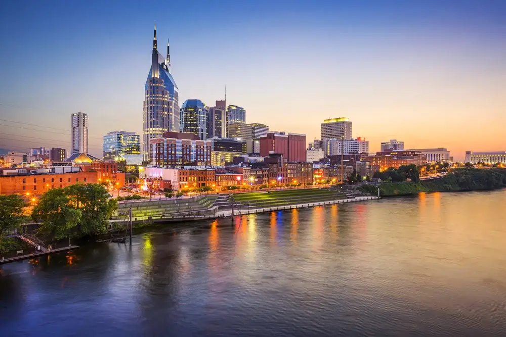Skyline of Nashville, Tennessee